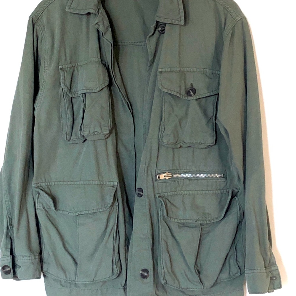 Topshop Scott Utility Jacket - Picture 2 of 3